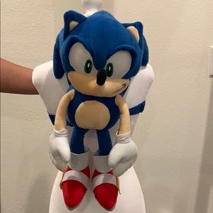 RARE Large Sonic the Hedgehog Backpack